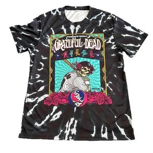 Official Chicago White Sox Grateful Dead Tribute Night T-Shirt Size L Skull